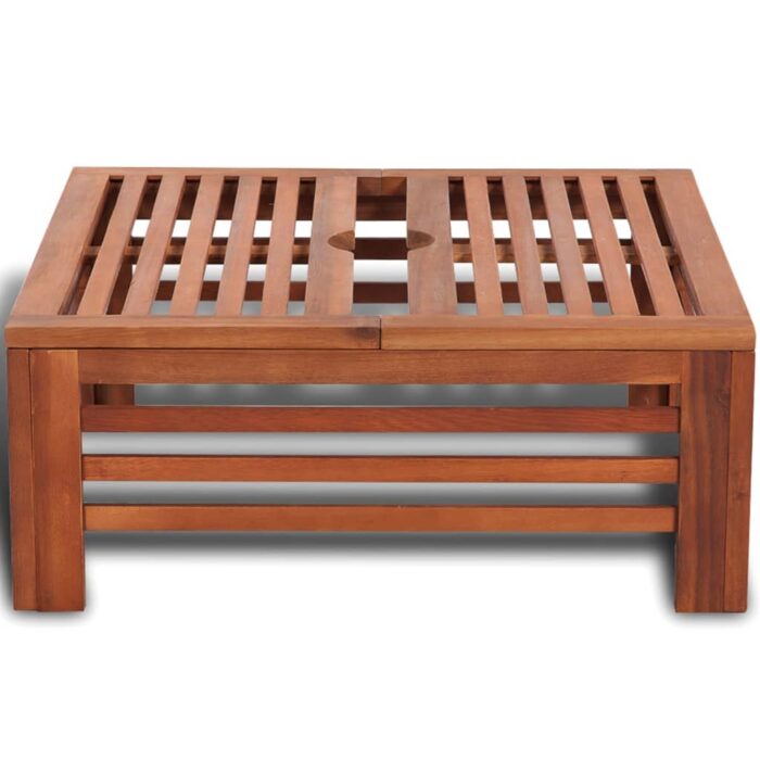 Couverture de support de parasol en bois – Image 2