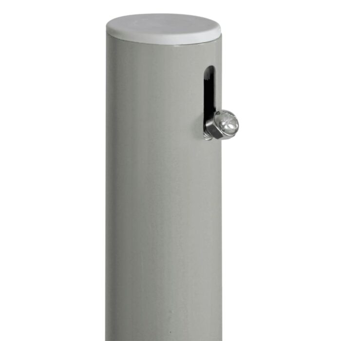 Auvent latéral rétractable de patio 160 x 300 cm Gris – Image 3