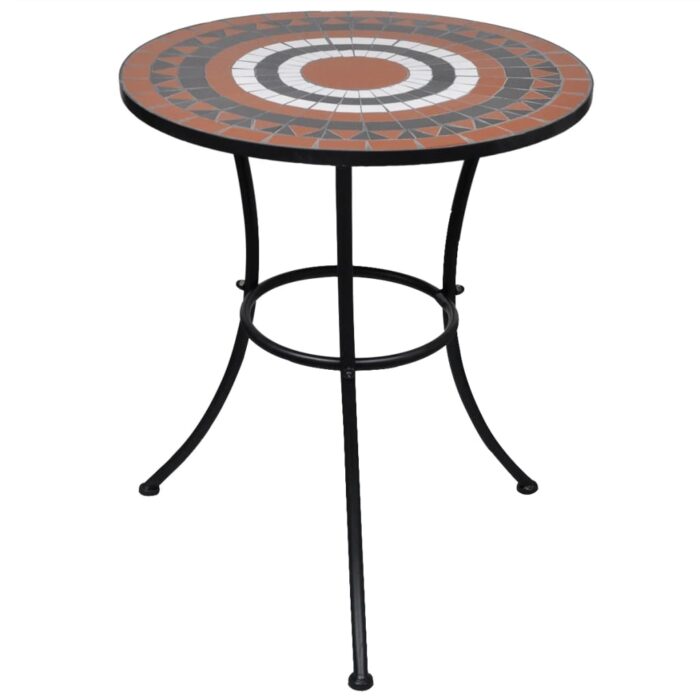 VXL8718475910947_a_en_hd_1.jpg Table de bistro Terre cuite et blanc 60 cm Mosaïque – Image 1