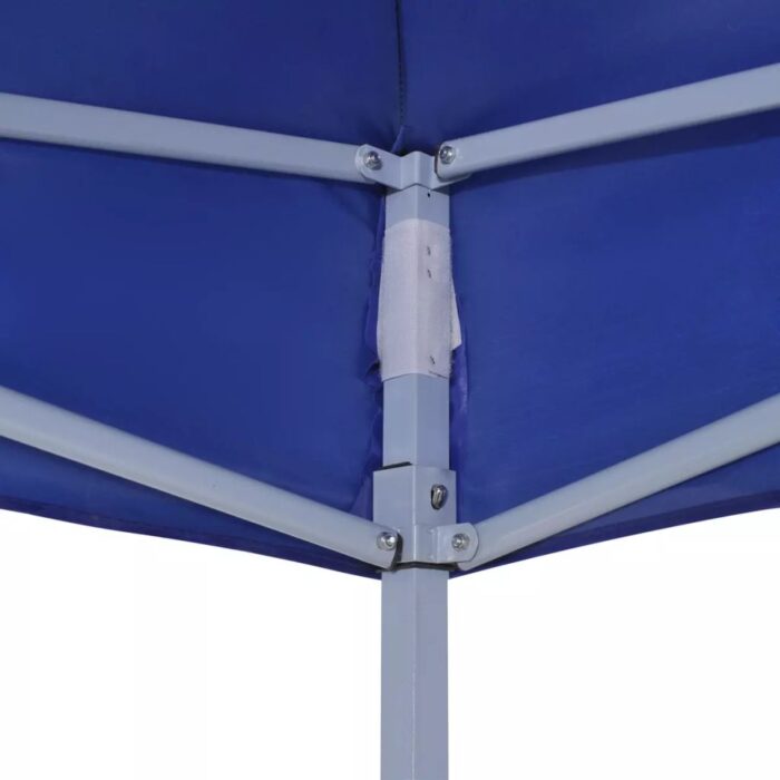 Tente pliable Bleu 3 x 3 m – Image 2