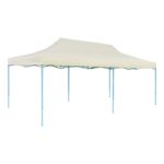 Tente de réception pliable crème 3 x 6 m – Image 2