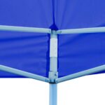 Tente de réception pliable bleue 3 x 6 m – Image 3
