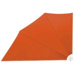Auvent latéral pliable de balcon Terre cuite 160x240 cm – Image 3