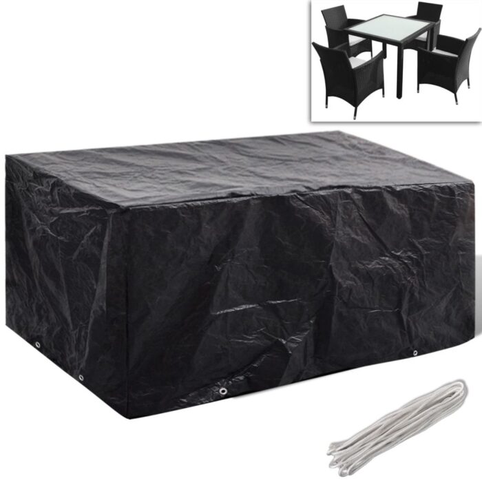 Housse de salon de jardin 8 œillets 180 x 140 x 90 cm – Image 1
