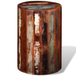 Tabouret Bois de récupération massif – Image 3