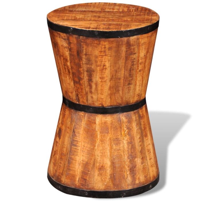 VXL8718475916130_a_en_hd_1.jpg Tabouret sablier Bois de manguier brut – Image 1