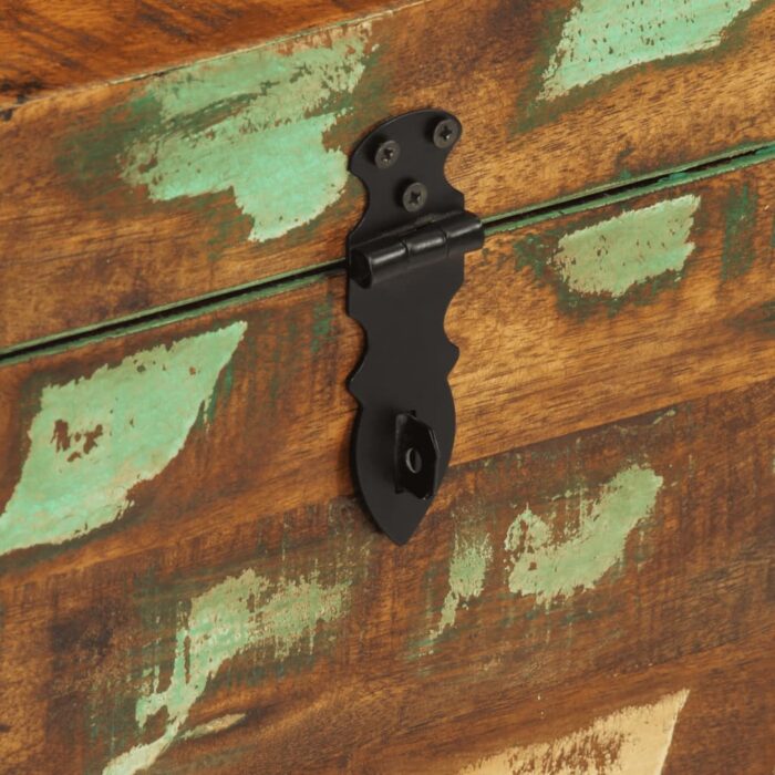 Boîtes de rangement Bois massif de récupération – Image 10