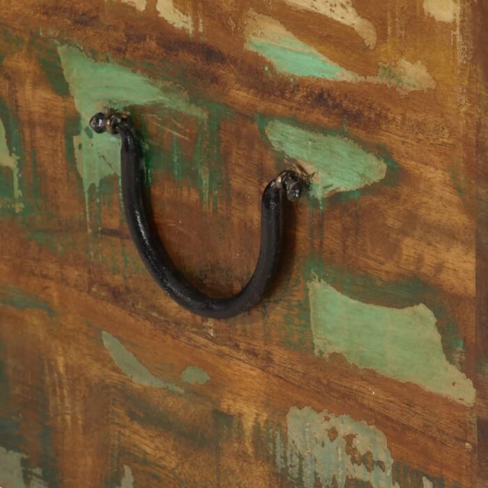 Boîtes de rangement Bois massif de récupération – Image 9