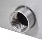 Lame d'eau rectangulaire 30 cm Acier inoxydable pour piscine – Image 3