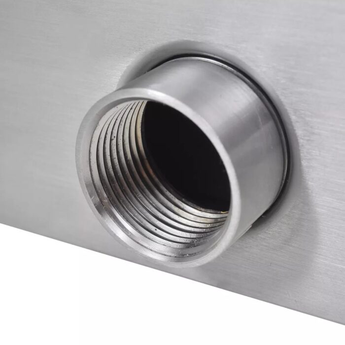 Lame d'eau rectangulaire 30 cm Acier inoxydable pour piscine – Image 3