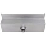 Fontaine rectangulaire de piscine avec LED Inox 30 cm – Image 5