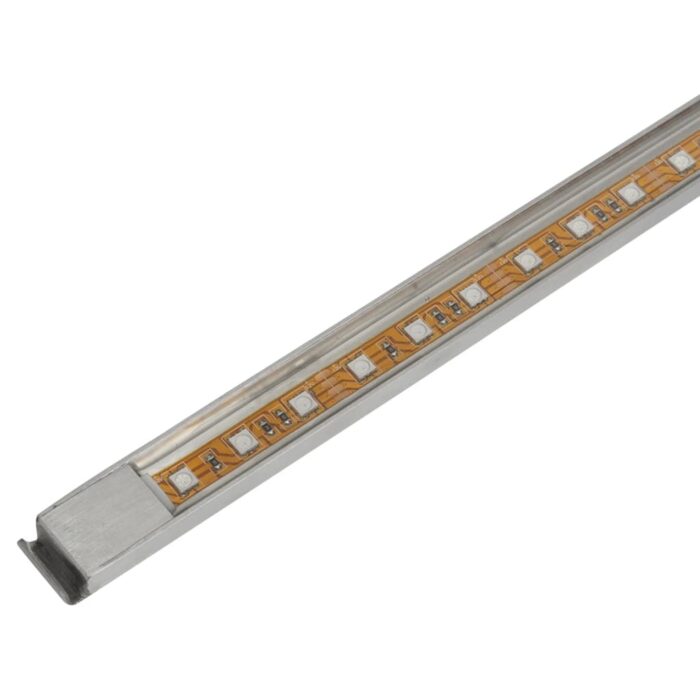 Lame d'eau rectangulaire à LED 60 cm en acier inoxydable pour piscine – Image 4