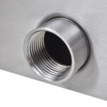 Lame d'eau rectangulaire à LED 90 cm en acier inoxydable pour piscine – Image 6