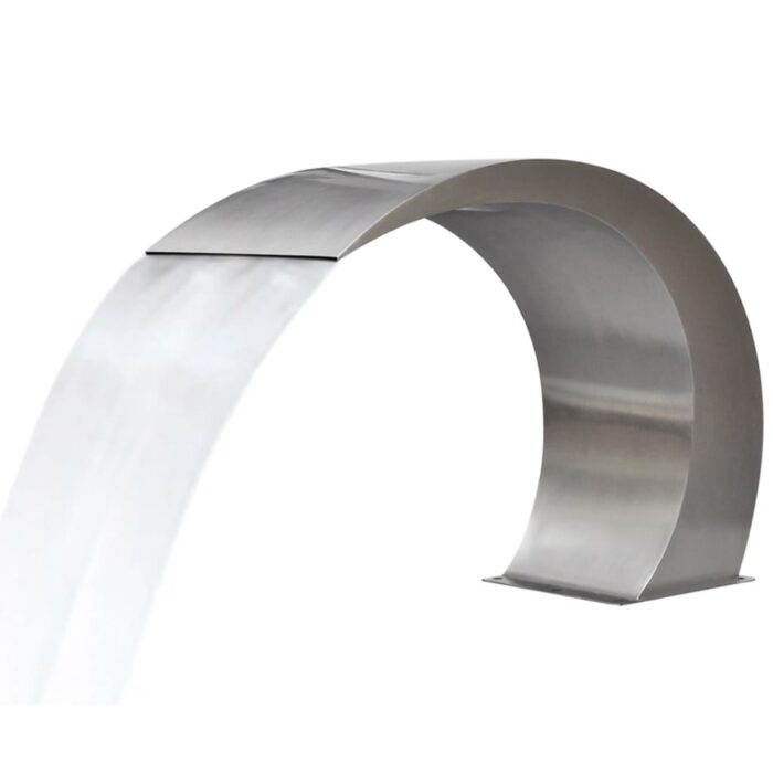 Fontaine cascade de piscine Acier inoxydable 45 x 30 x 60 cm – Image 2
