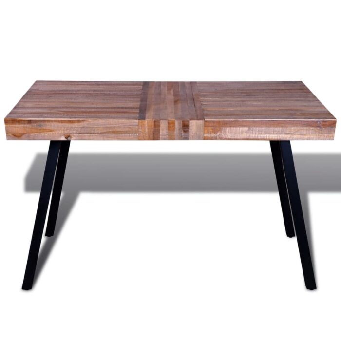 Table Teck recyclé – Image 6