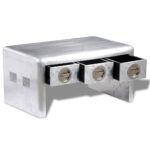 Table basse 3 tiroirs vintage Style d'aviation – Image 2