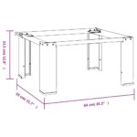 Socle pour machine à laver Blanc – Image 5