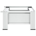 Socle pour machine à laver avec tiroir Blanc – Image 4