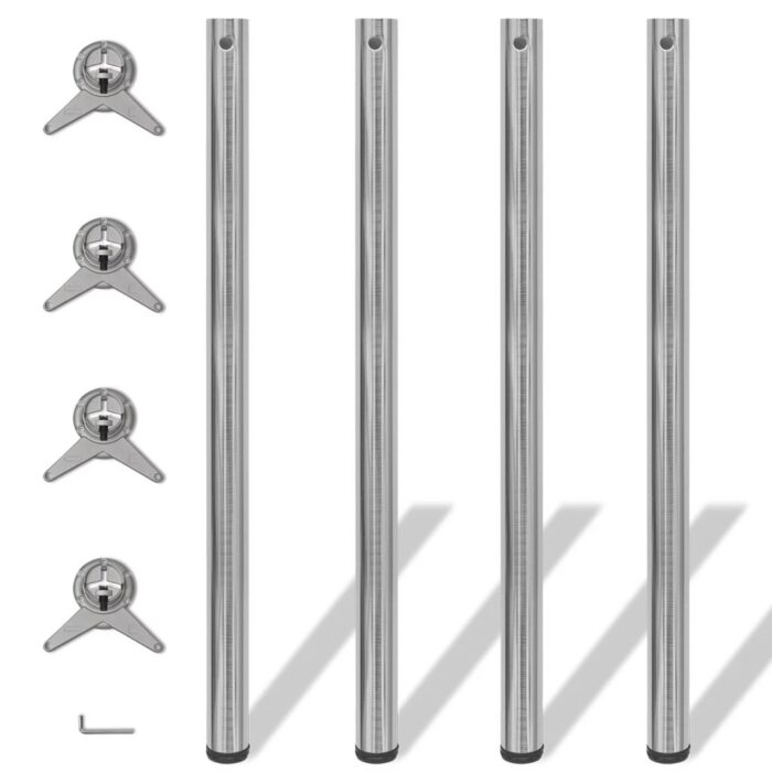 VXL8718475946533_a_en_hd_1.jpg 4 pieds de table réglables en hauteur 1100 mm Nickel brossé – Image 1