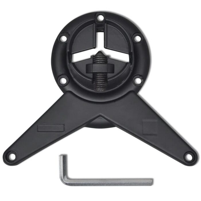 4 pieds de table réglables en hauteur Noir 1100 mm – Image 3