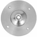 Pieds de table télescopiques Nickel brossé  710 mm - 1100 mm – Image 3