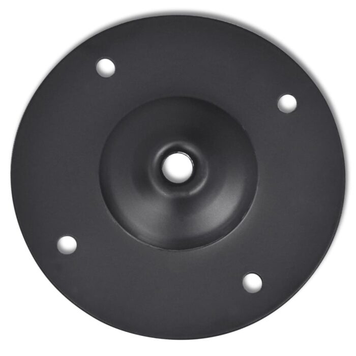 Pied de table télescopique 2 pcs Noir 710 mm - 1100 mm – Image 5