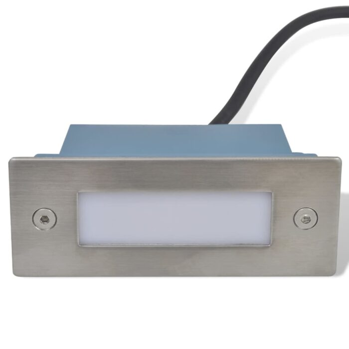 Lampe d'escalier encastrée à 2 LED 44x111x56 mm – Image 2
