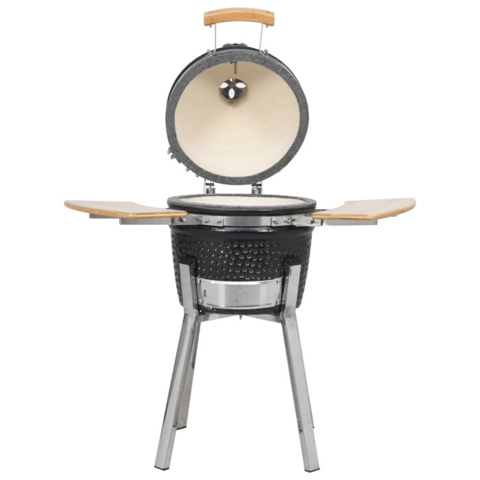 Kamado Barbecue à fumoir Céramique 81 cm – Image 2