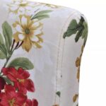 Chaises à manger lot de 2 multicolore tissu – Image 5