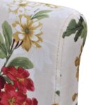 Chaises à manger lot de 4 multicolore tissu – Image 5