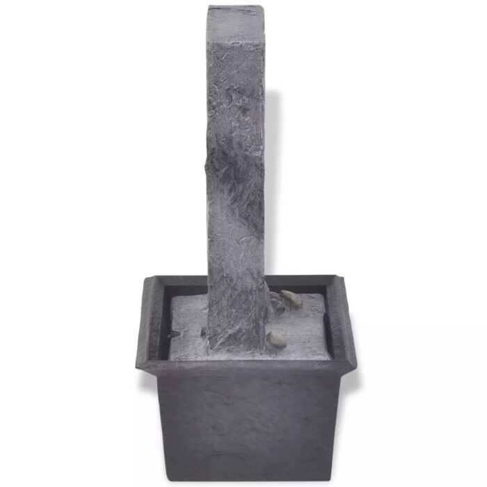 Fontaine d'intérieur avec lumière LED Poly-résine – Image 3