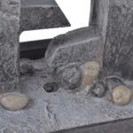 Fontaine d'intérieur avec lumière LED Poly-résine – Image 4