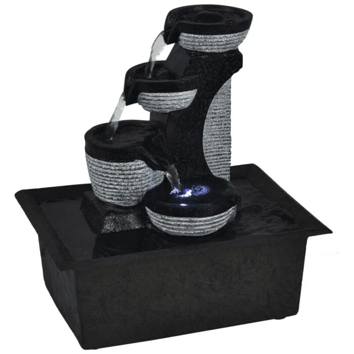 VXL8718475953111_a_en_hd_1.jpg Fontaine d'intérieur avec lampe LED Polyrésine – Image 1