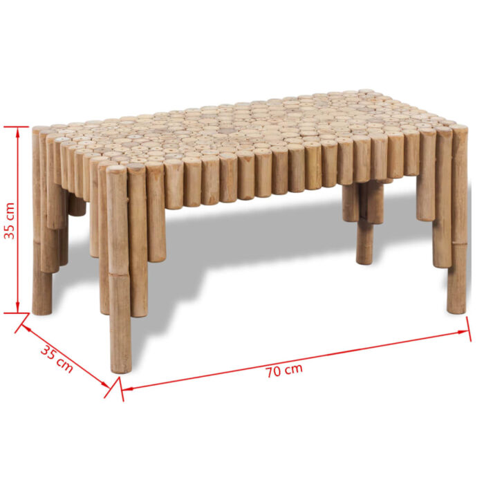 Table basse Bambou – Image 4