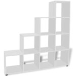 Bibliothèque/étagère 142 cm Blanc – Image 2