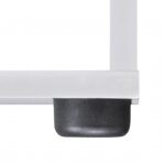 Bibliothèque/étagère 142 cm Blanc – Image 4