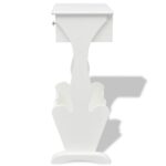 Porte-revues Melrose Blanc – Image 3