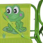 Siège balançoire pour enfants vert – Image 3