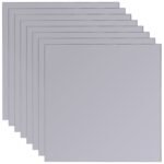 Carreaux de miroir sans cadre 8 pcs 20,5 cm – Image 3