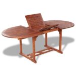 Table de jardin 200x100x75 cm Bois d'acacia massif
