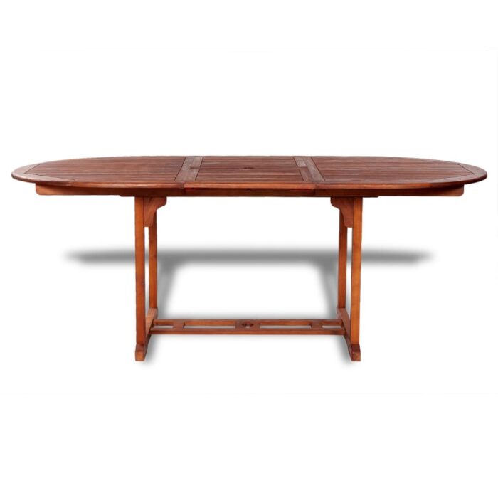 Table de jardin 200x100x75 cm Bois d'acacia massif – Image 2