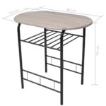 Ensemble de meuble pour salle à manger MDF – Image 7