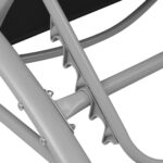 Chaises longues avec table Aluminium Noir – Image 4