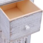 Table de chevet Bois Blanc – Image 3