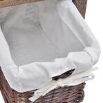 Table de chevet 2 pcs Bois Marron – Image 4