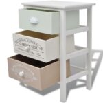 Armoire de rangement en style français 3 tiroirs Bois – Image 2