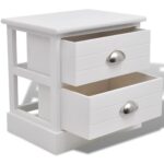 Table de chevet Blanc – Image 2