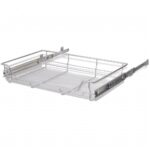 Panier en treillis métallique 2 pcs 800 mm Argenté – Image 4