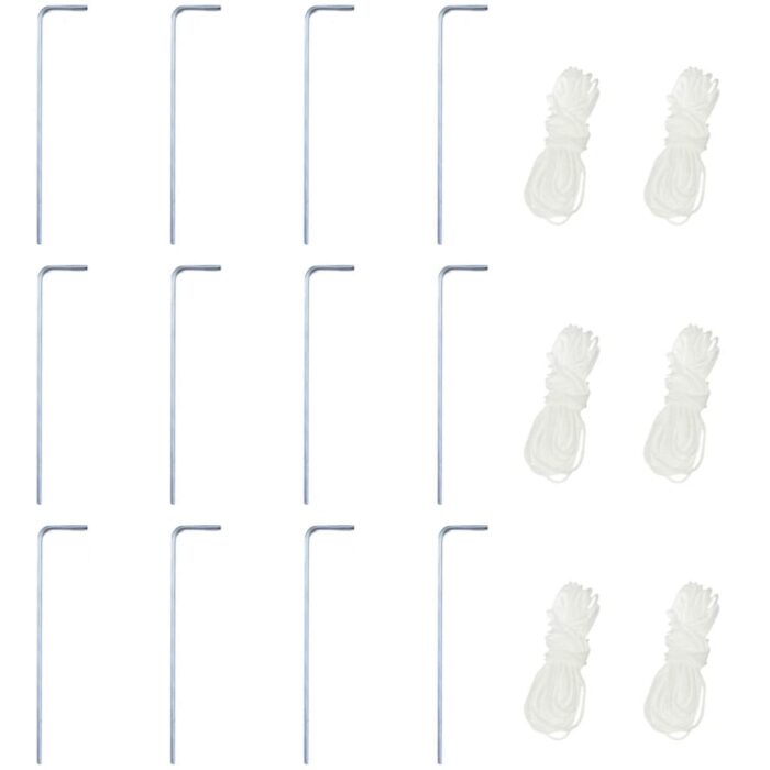 Chapiteau hexagonal pliable Gris 3,6x3,1 m – Image 6