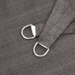 Parasol en PEHD triangulaire 3,6 x 3,6 x 3,6 m Anthracite – Image 4